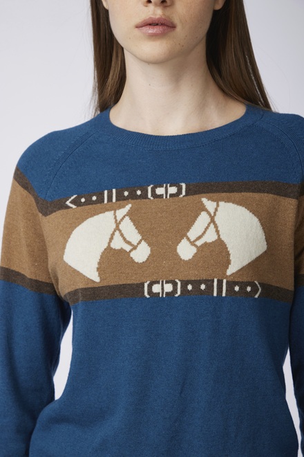 MAGLIONE PARICOLLO SPRUCE MEADOWS VESTRUM Donna, Maglioni 